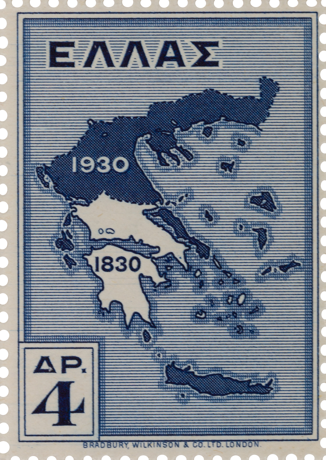 Χάρτης της Ελλάδας (1830-1930)